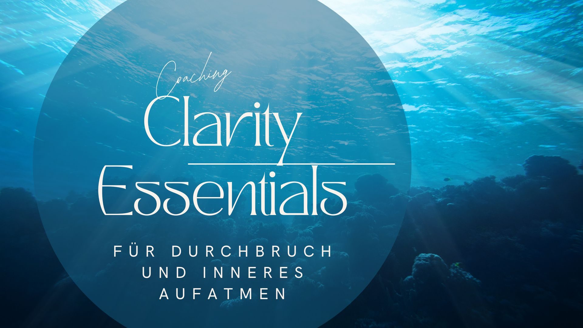 clarity essentials für durchbruch und inneres aufatmen mit jana eva ritzen